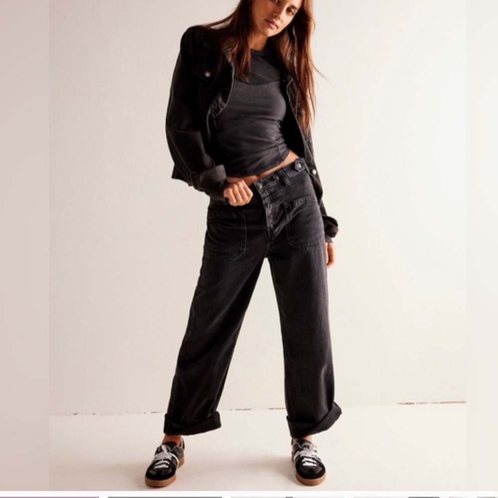We The Free Black Palmer Jeans